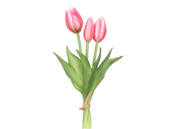 Tulpe realtouch Bund x3 L26cm