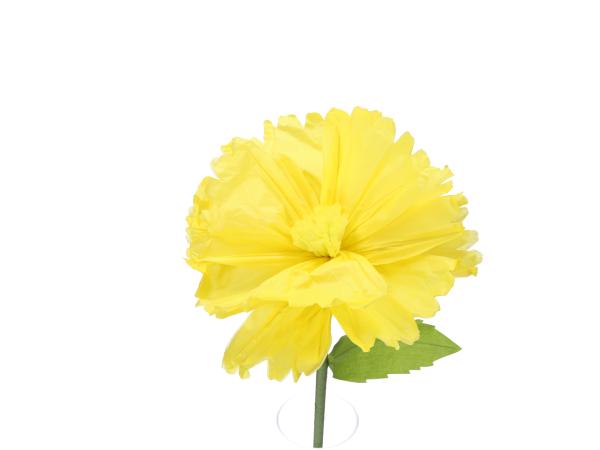 Blume Deko Papier gedrahtet D30 H110cm