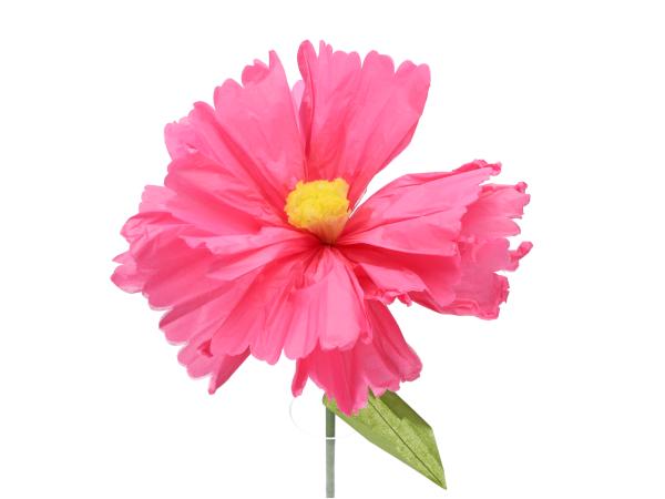 Blume Deko Papier gedrahtet D40 H115cm