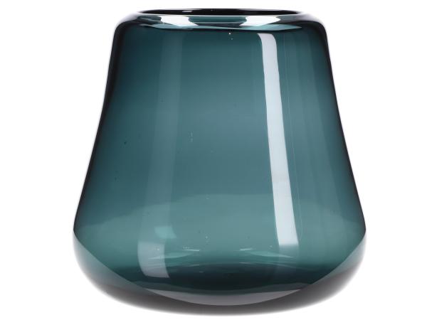 Vase Alina Glas durchgefärbt mundgeblasen D26 H26,5cm