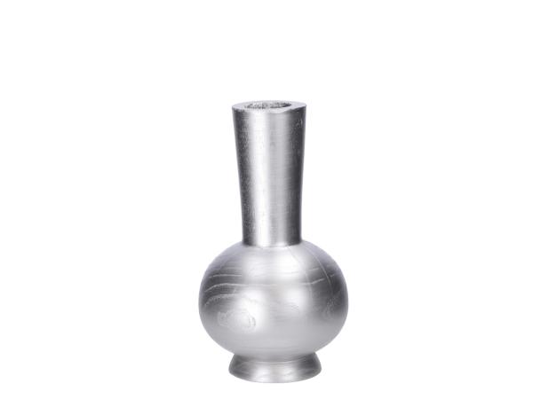 Dekovase Flute Holz gedrechselt 