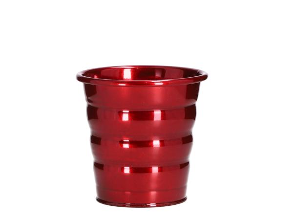 Topf Blech Baldo Rille metallic m Inlay 