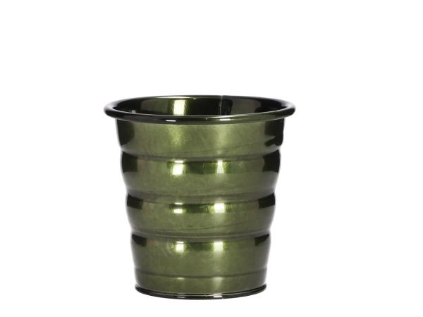 Topf Blech Baldo Rille metallic m Inlay 