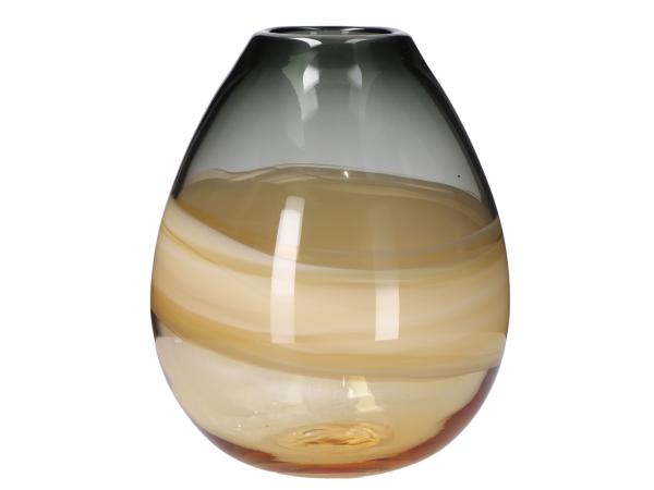 Vase Glas handmade D20,5 H25cm