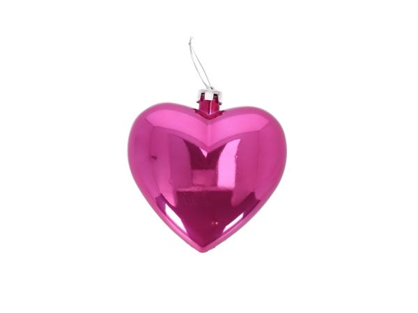 Herz Kunststoff OPAL z Hängen 