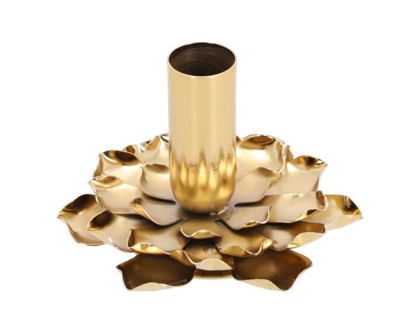 Kerzenhalter Pinus Metall (Spitzstabkerze) z Stellen D11 H7cm