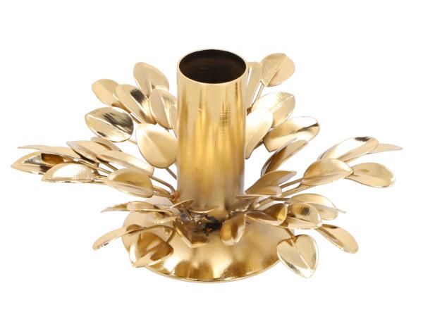 Kerzenhalter Boxwood Metall (Spitzstabkerze) z Stellen D14 H7cm