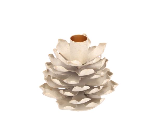 Kerzenhalter Pinus Metall (Stabkerze) z Stellen D11 H9cm