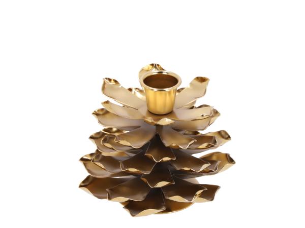 Kerzenhalter Pinus Metall (Stabkerze) z Stellen 