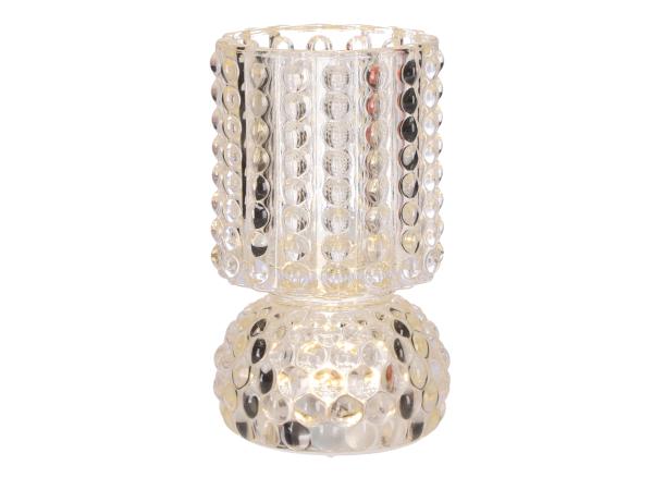 LED Vasenlampe Perle (für 1,5V AAA Batterien) D9,5 H16,5cm