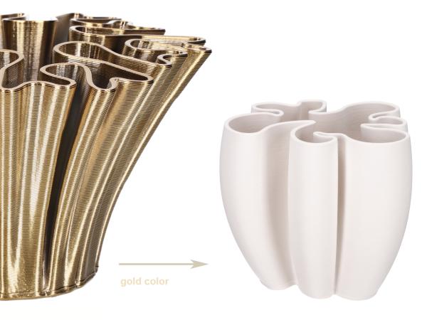 Vase Cloude Porzellan 3D wasserdicht 