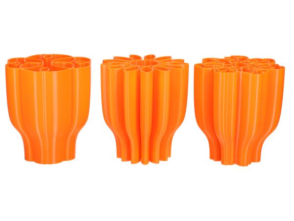 Vase Kenza Kunststoff 3D Druck 3Mod sort 