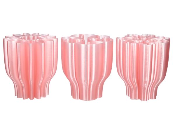 Vase Kenza Kunststoff 3D Druck 3Mod sort 