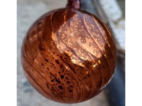 Kugel XMAS Wunderkammer Bronce D8cm