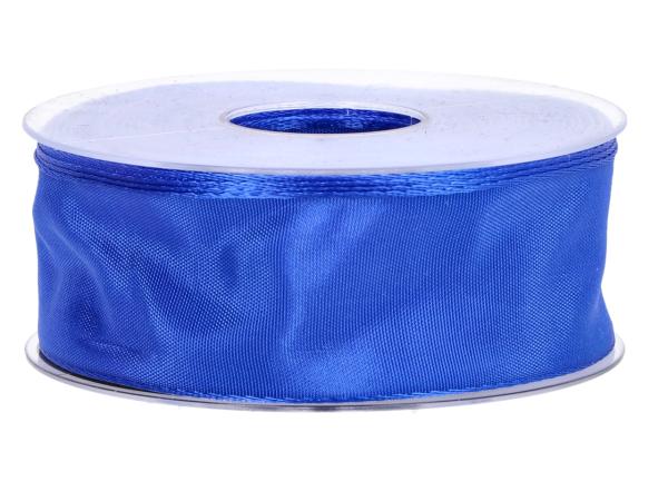 Band Drahtkante 40mm 25mr blau 40mm 25mr