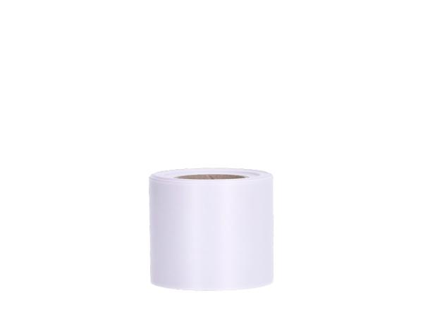 Kranzband Super-Satin uni 75mm 25mr thermotrans.
 75mm 25mr