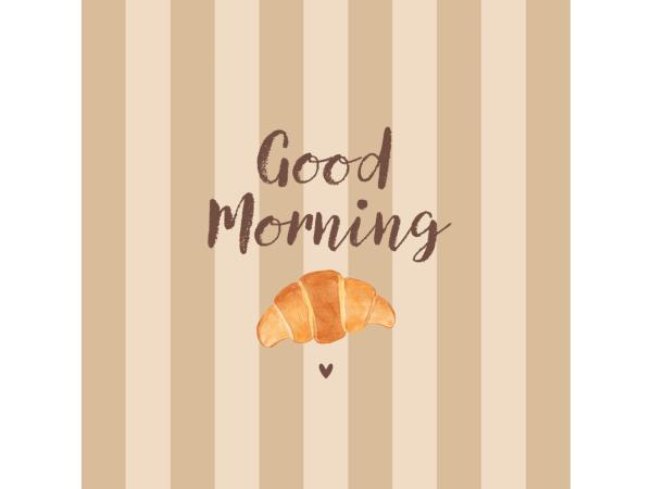 Servietten 25x25 20St Good Morning 25x25 20St