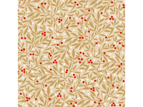 Servietten BY NATURE Xmas 33x33cm 20St plastikfrei verpackt 33x33cm