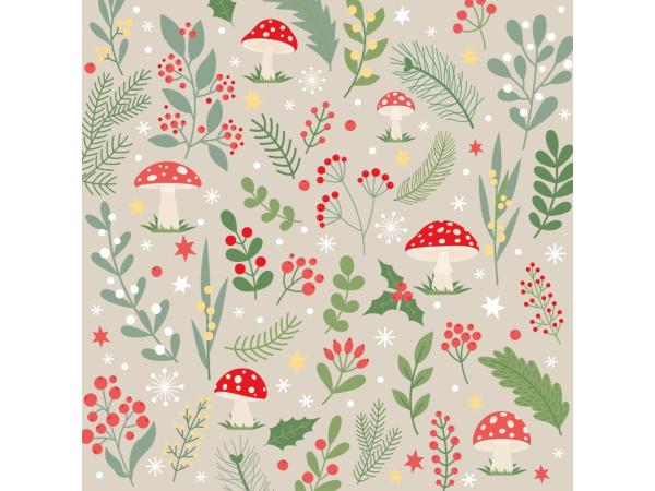 Servietten Xmas 33x33cm 20St 33x33cm