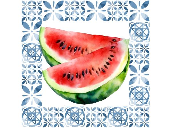 Servietten Atelier 33x33cm 20St Melone 33x33cm