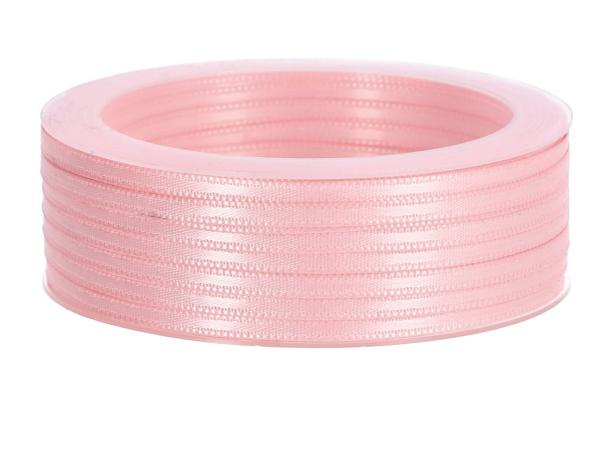 Band Satin 3mm 50mr rosa 3mm 50mr