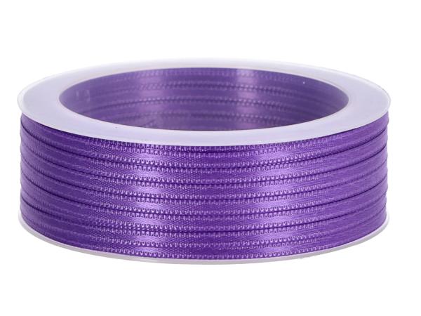 Band Satin 3mm 50mr lila   