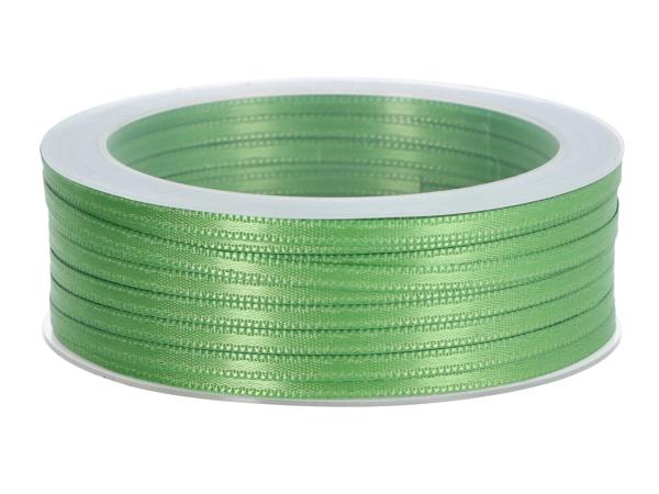 Band Satin 3mm 50mr grün 