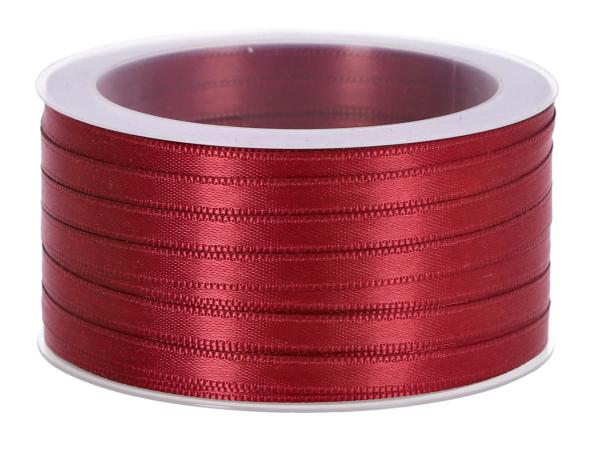 Band Satin 6mm 50mr bordo 6mm 50mr