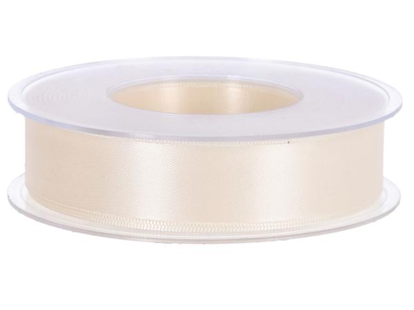 Band Satin 25mm 25mr creme 25mm 25mr