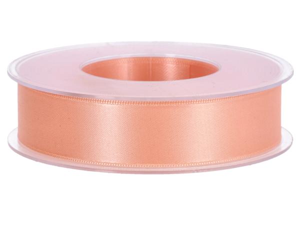 Band Satin 25mm 25mr apricot 25mm 25mr