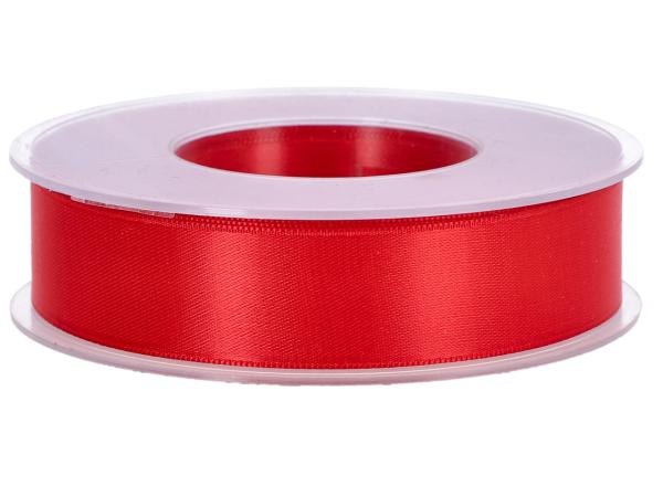 Band Satin 25mm 25mr rot 25mm 25mr