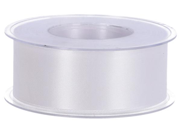 Band Satin 40mm 25mr weiss 40mm 25mr