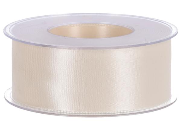 Band Satin 40mm 25mr creme 40mm 25mr