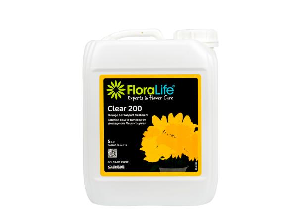 FLORALIFE® 200 Clear 5ltr Blumen-Frischhaltemittel 