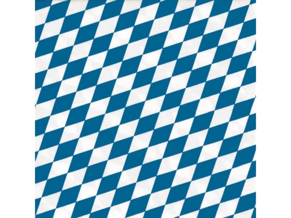 Servietten Bayern 33x33cm 20St. 33x33cm
