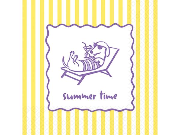 Servietten 33x33cm 20St. It's Summer Time 33x33cm