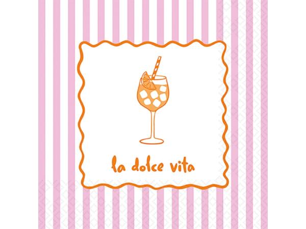 Servietten 33x33cm 20St. La Dolce Vita 33x33cm