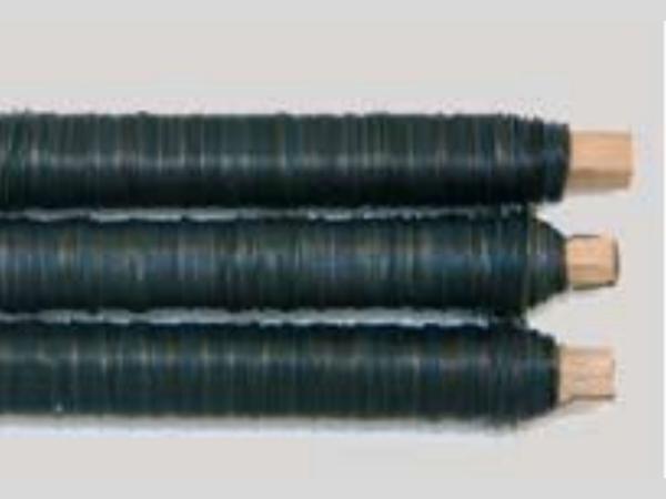 Wickeldraht 0,65 DK blaugeglüht a Holzstäbchen 100gr 0,65mm