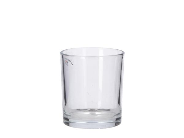 Zylinder Glas D7,5 H9cm  