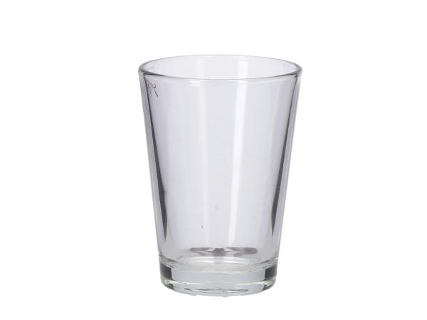 Vase Glas konisch D8 H11cm  