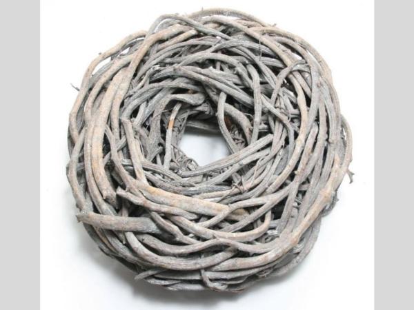 Kranz Crazy Vine D48cm weiss  