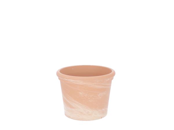 Containerkübel marmoriert D32cm D32 H25cm
