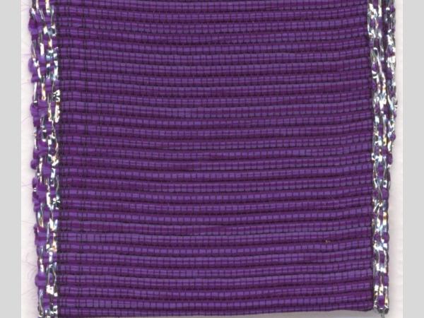 Band Splash Silberkante 40mm 25mr m Draht 40mm 25mr