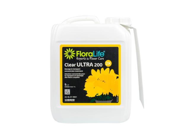 FLORALIFE® Ultra 200 Clear 5ltr Blumen-Frischhaltemittel 