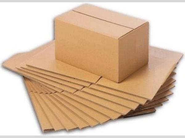 Versandkarton DHL2 geklebt, gerillt 