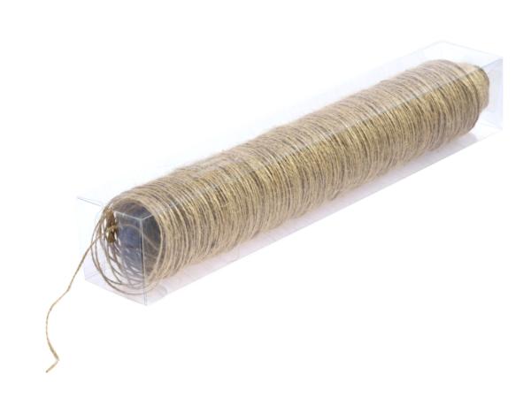 Schnur Jute D0,5mm 500mr natur D1mm L500mr