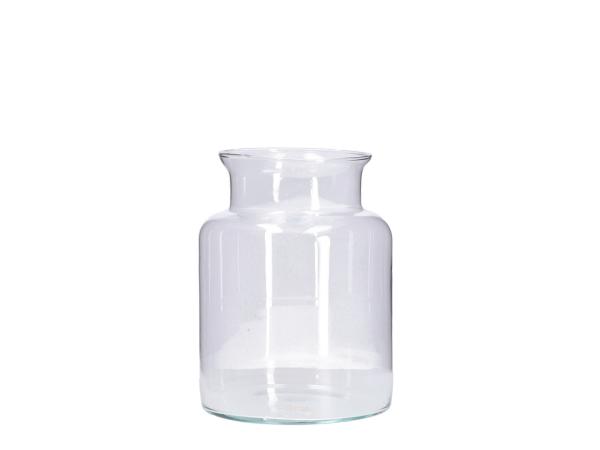 Vasenflasche Glas D14,5/19 H25cm D14,5/19 H25cm