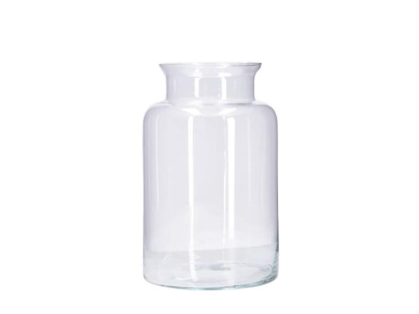 Vasenflasche Glas D14,5/19 H30cm  D14,5/19 H30cm