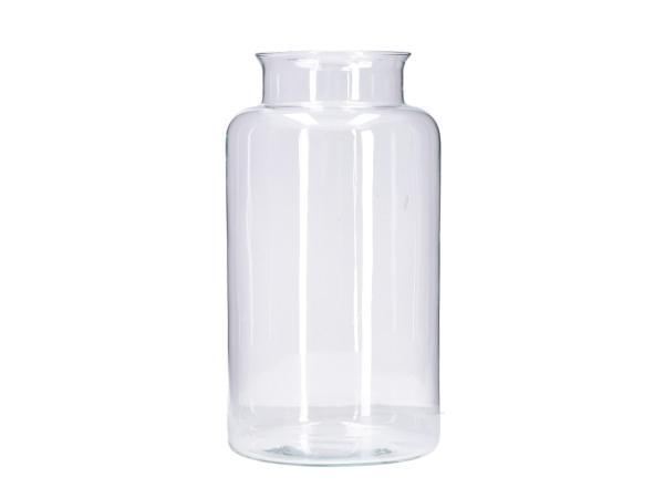Vasenflasche Glas D14,5/19 H35cm D14,5/19 H35cm