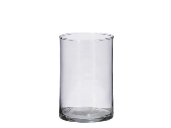 Zylinder Glas Hot Cut D10 H15cm klar D10 H15cm